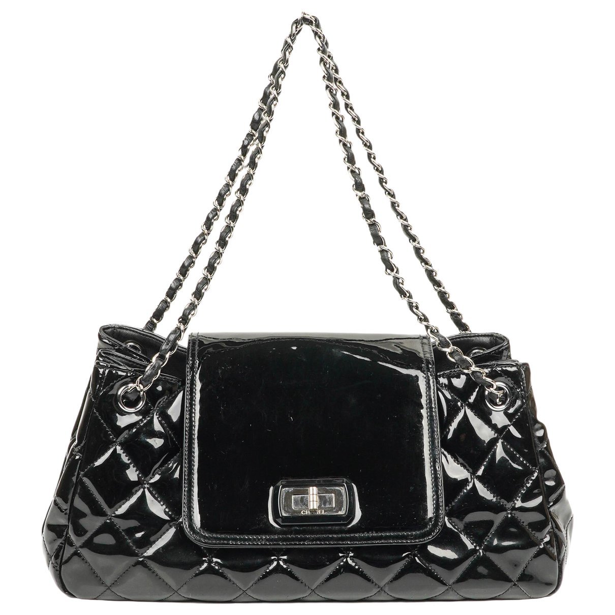 Timeless/Classique patent leather handbag