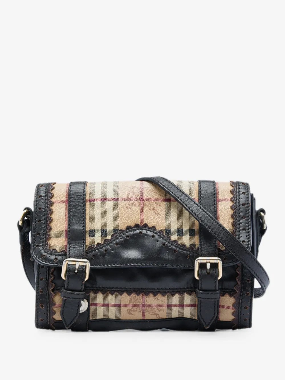 2000-2017 Haymarket Check Coated Canvas Brogues Doyle crossbody bag
