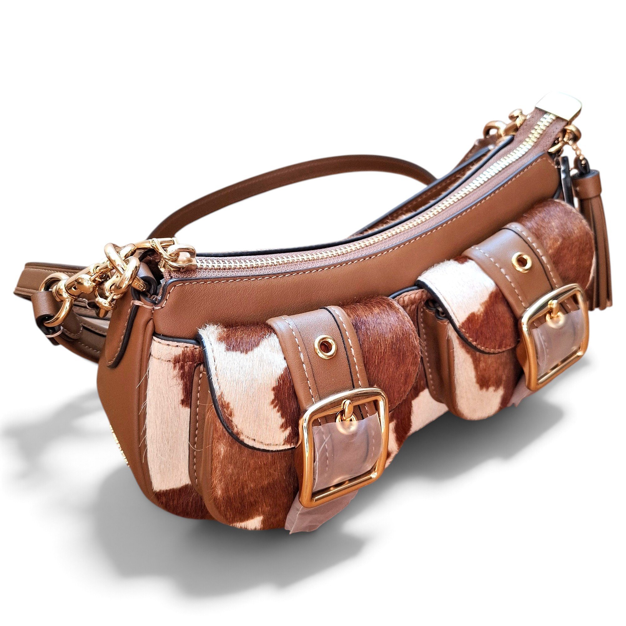 Pony-style calfskin handbag