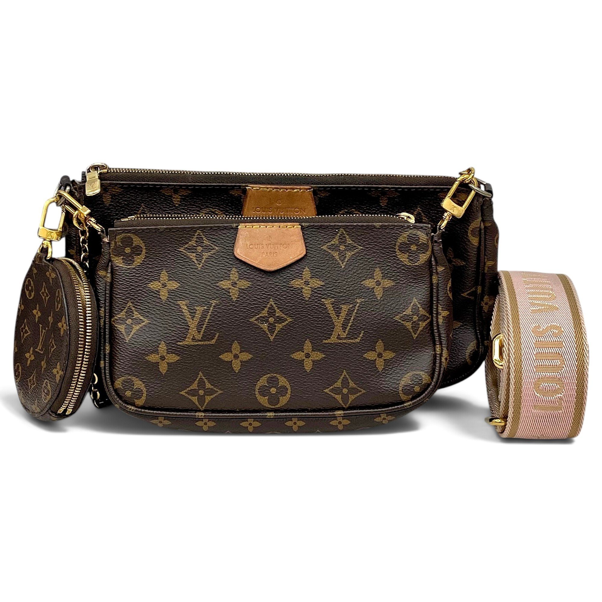 Multi Pochette Accessoires leather handbag