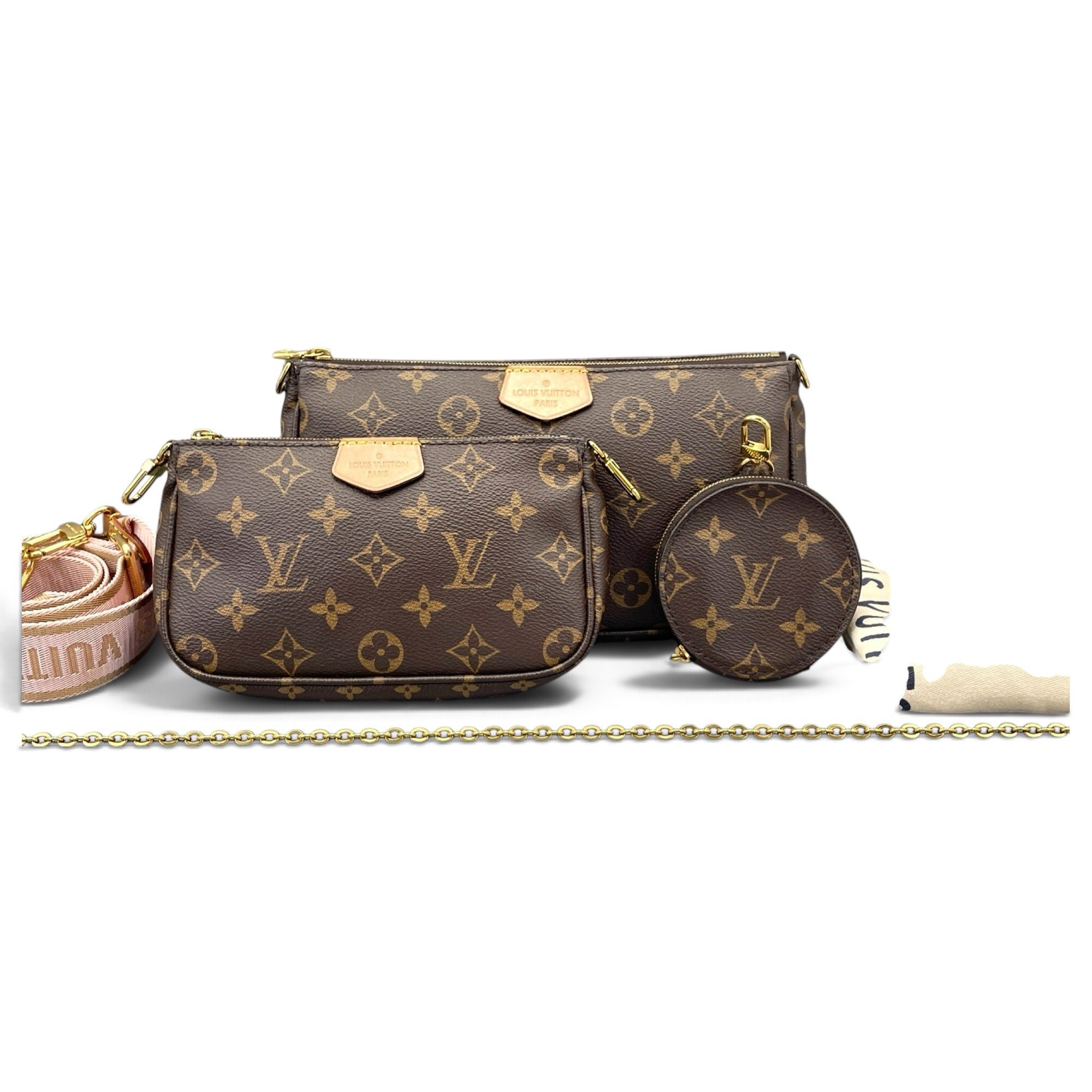 Multi Pochette Accessoires leather crossbody bag