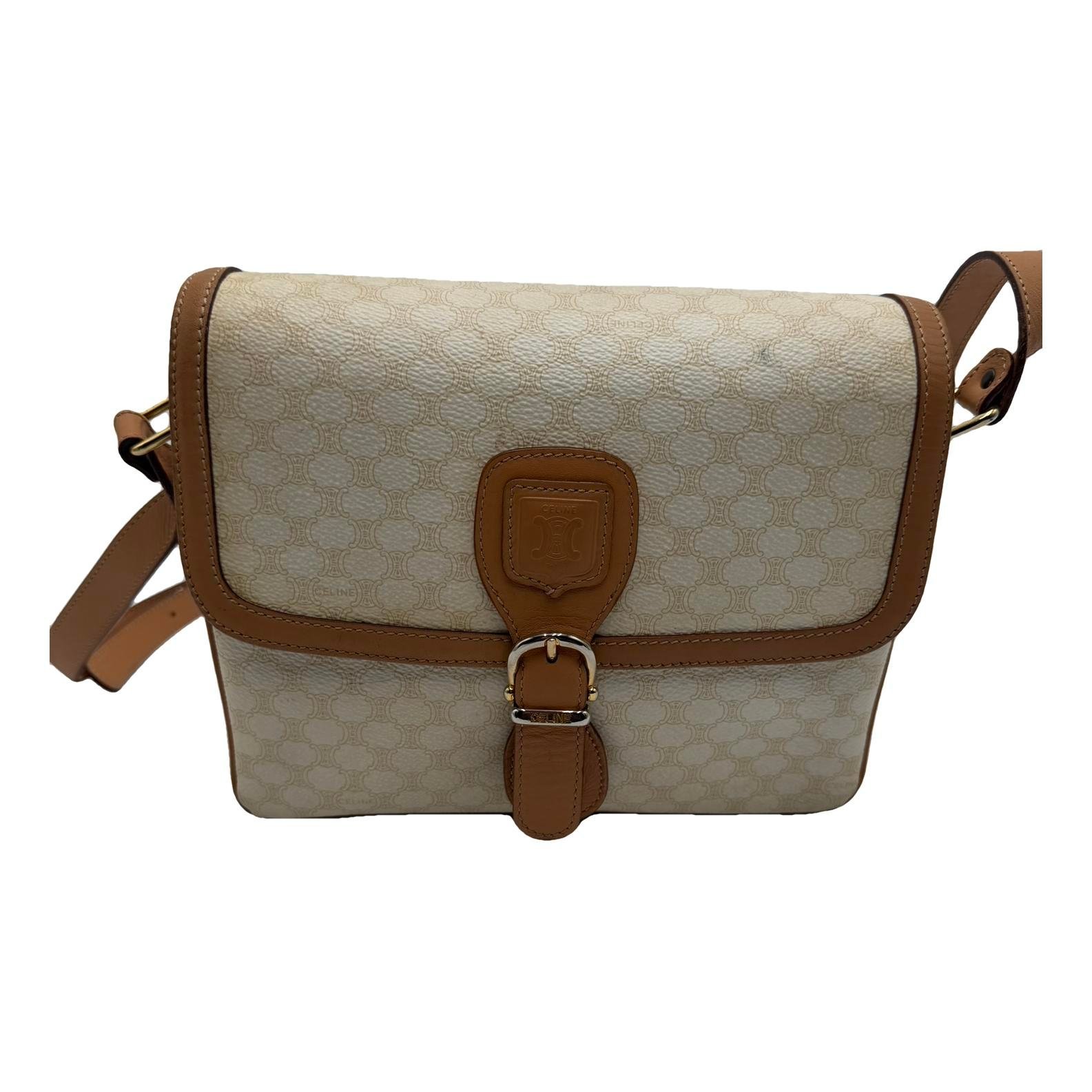 Triomphe leather tote
