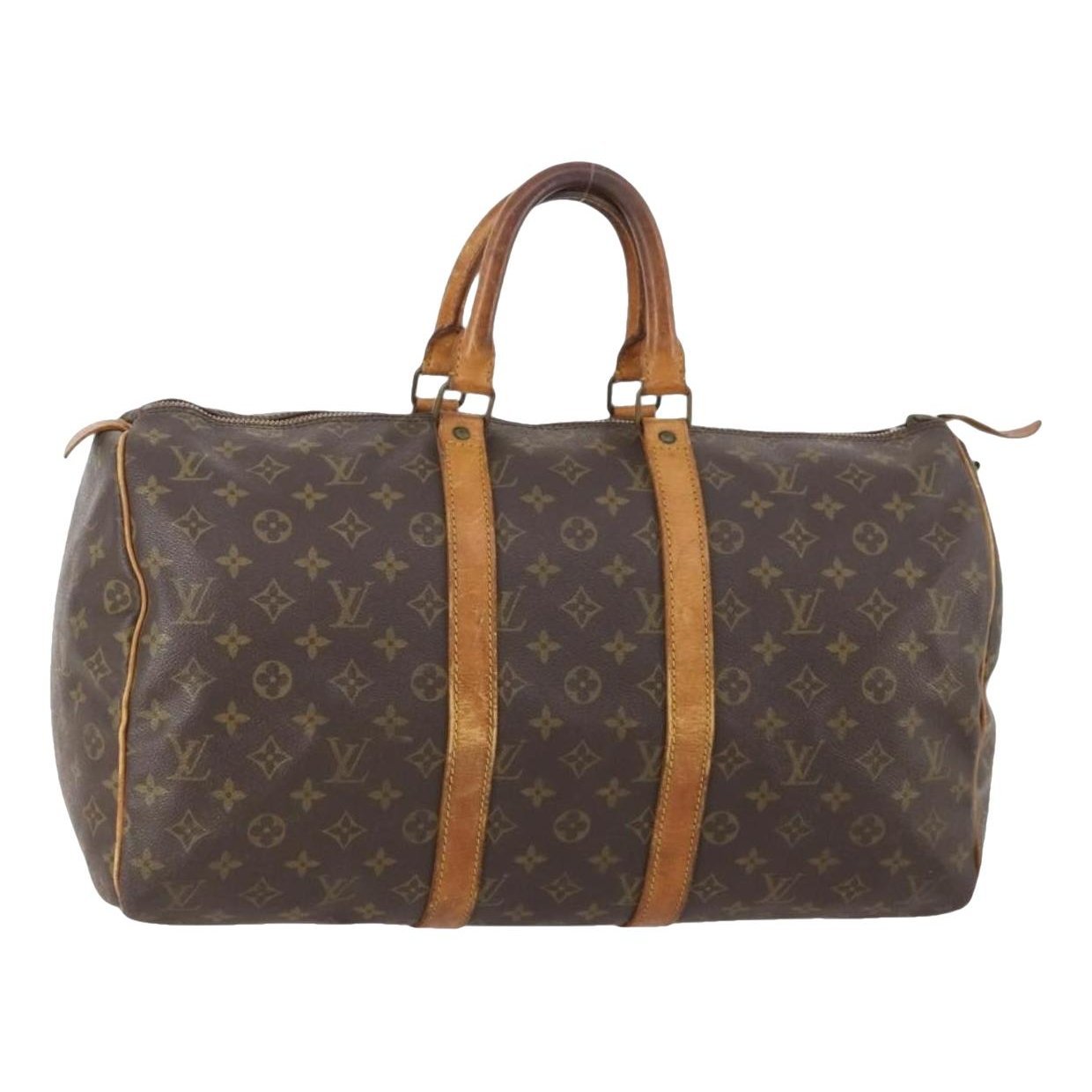 Keepall leather 48h bag