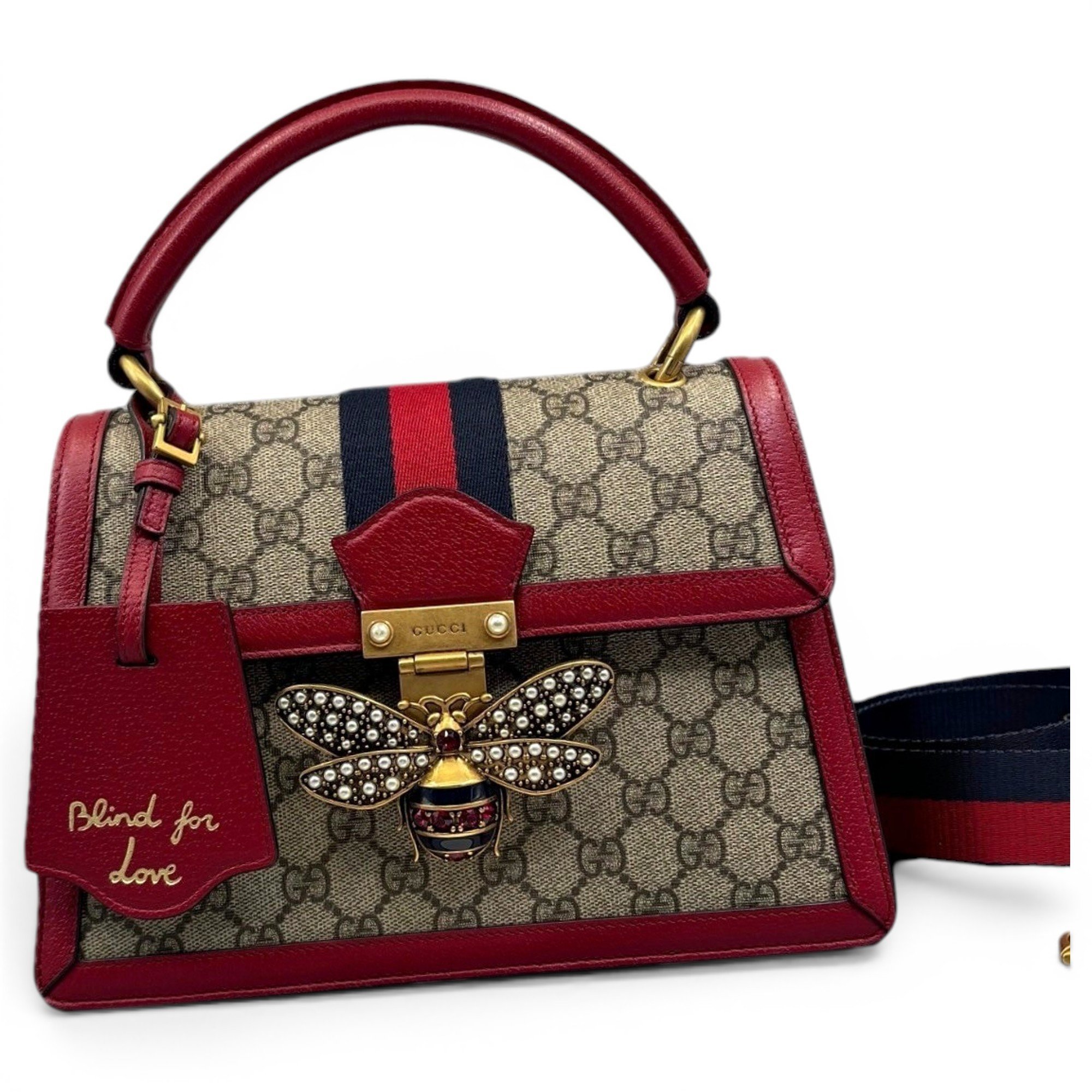 Queen Margaret leather handbag