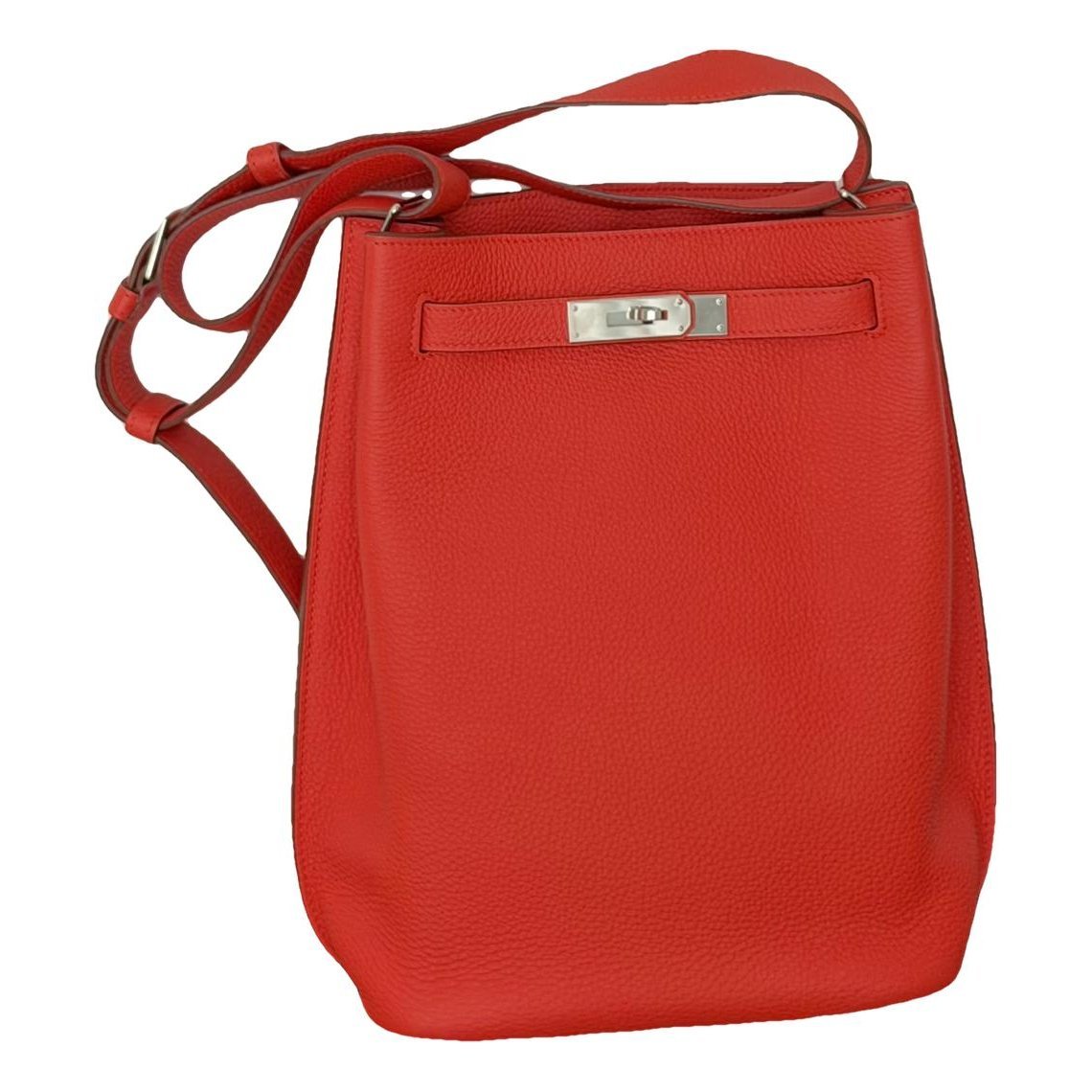 So Kelly leather handbag