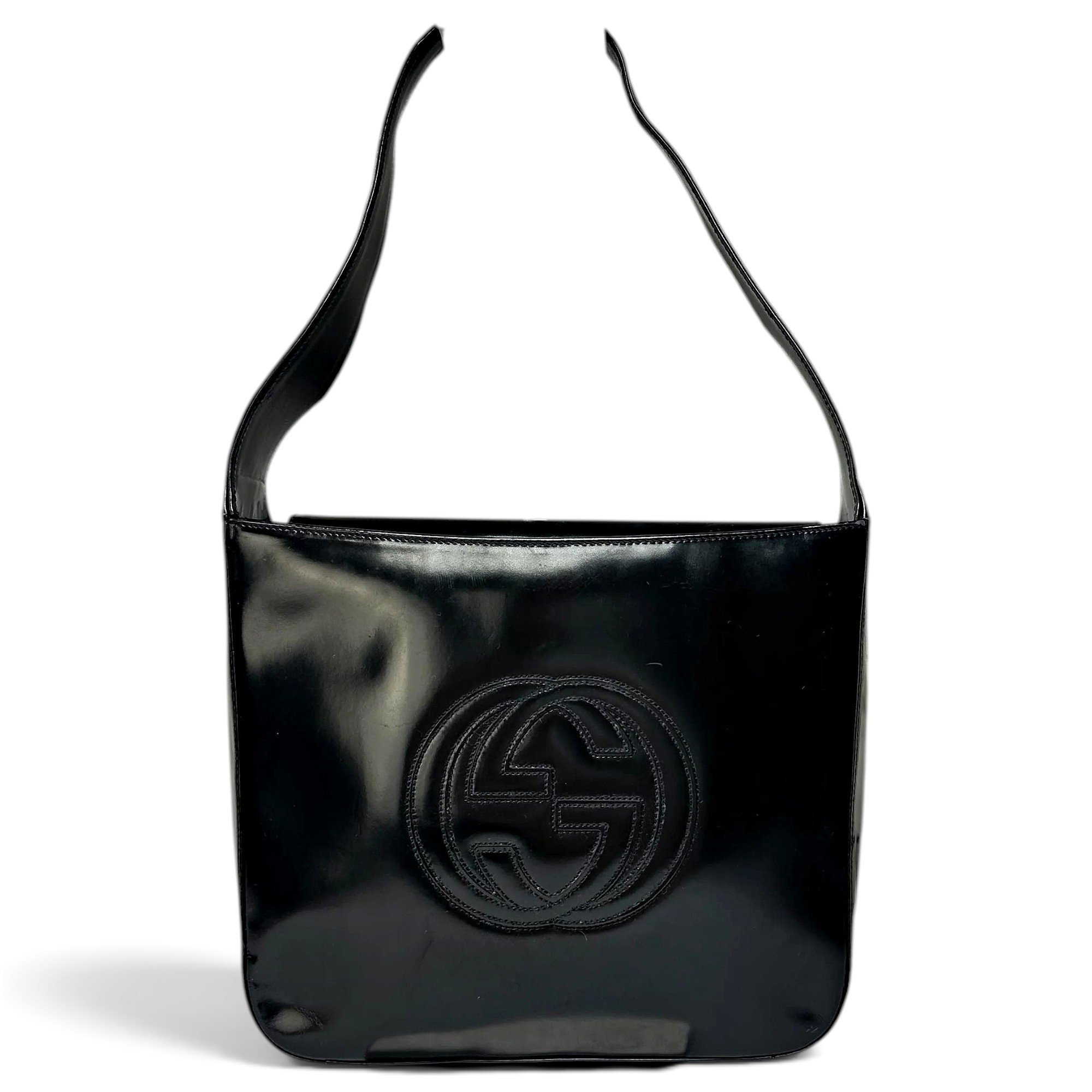 Soho patent leather handbag