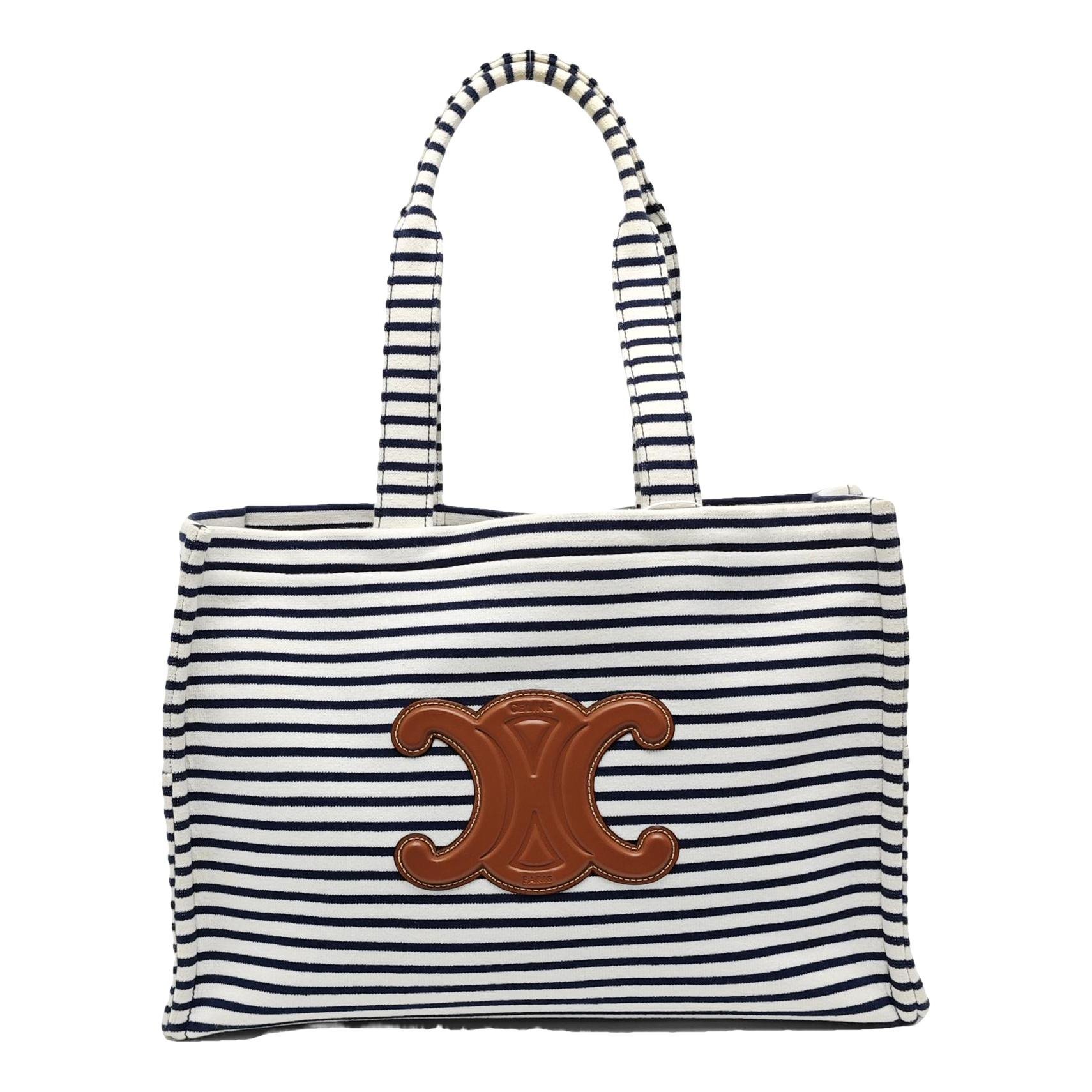 Cabas cloth handbag