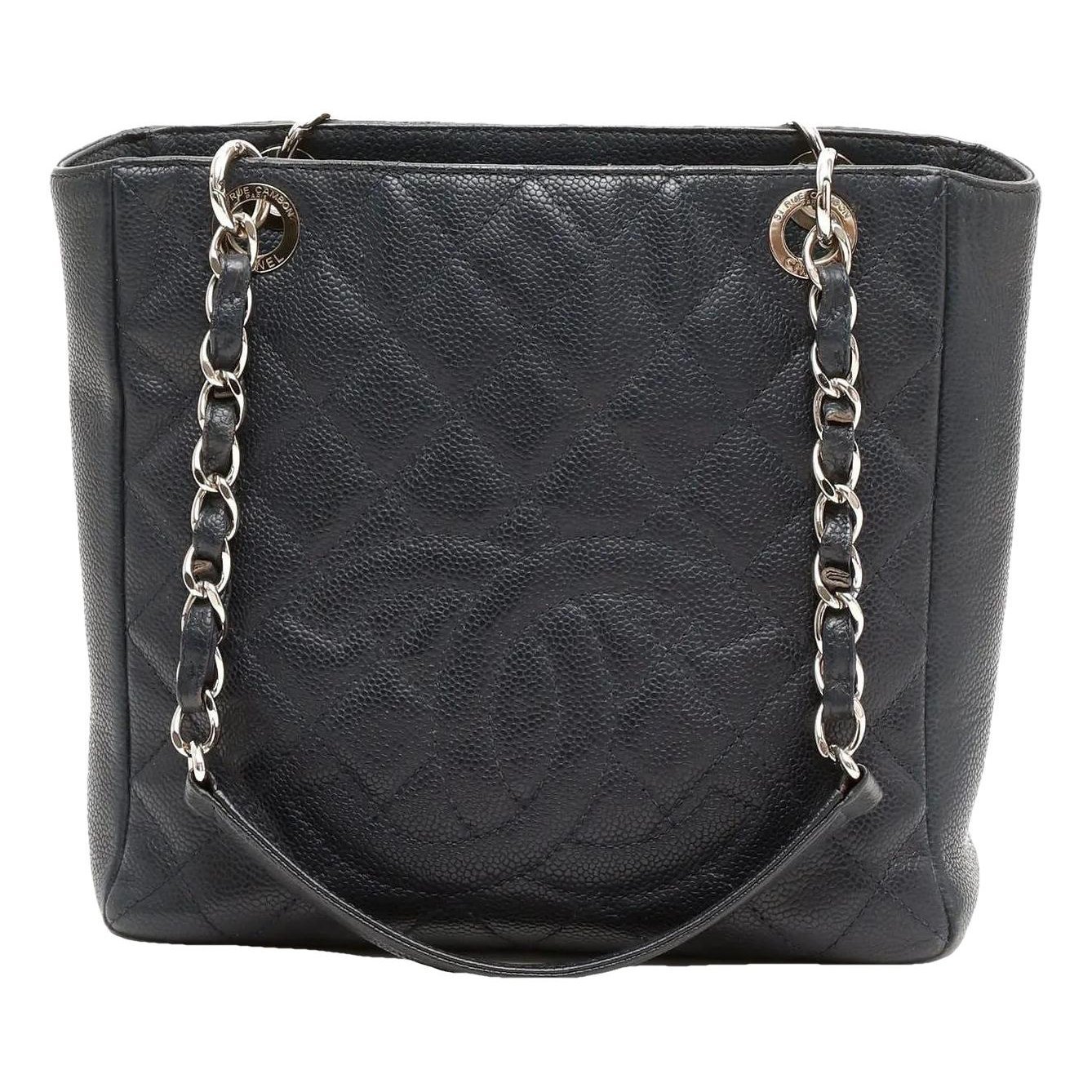 Petite Shopping Tote leather tote