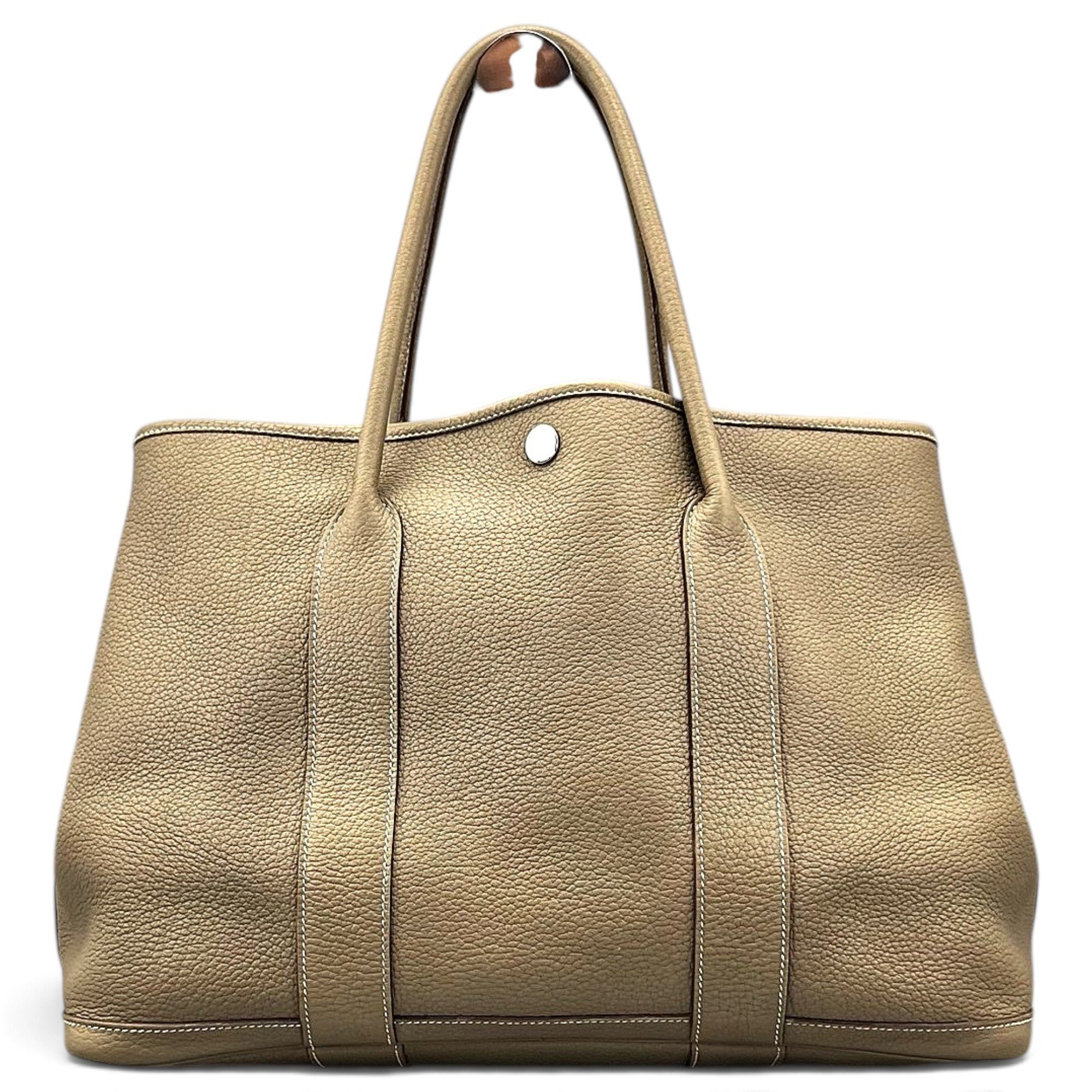 Garden Party leather handbag