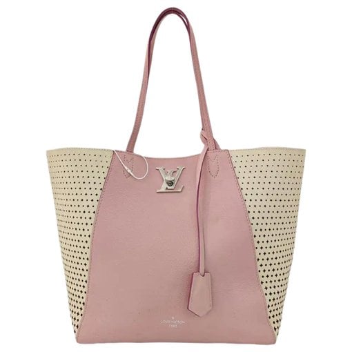 Lockme leather handbag