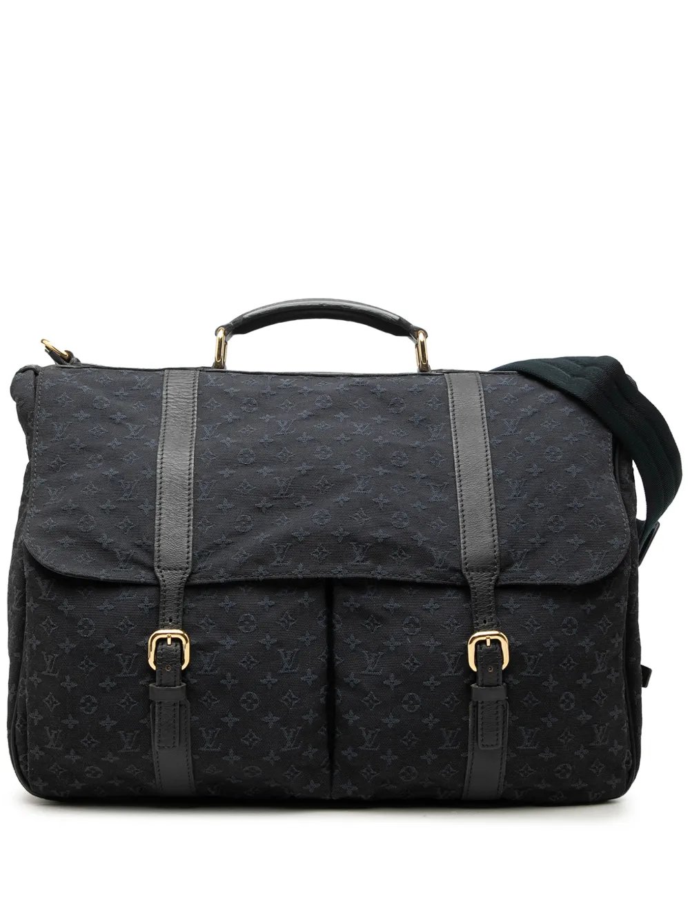 2002 Monogram Mini Lin Denise satchel