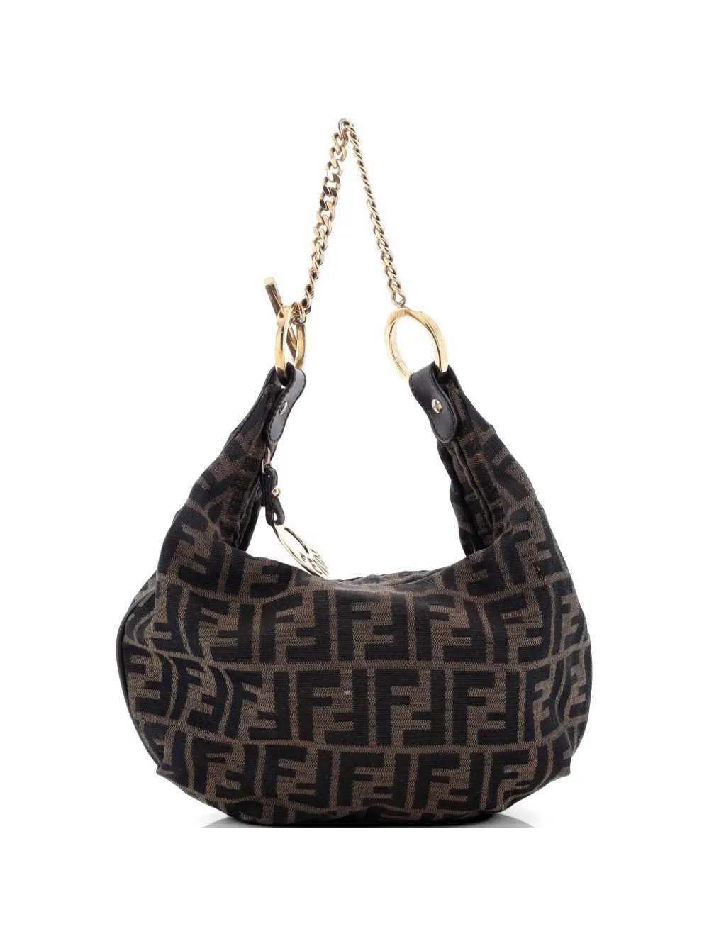 Chef Chain Zucca Canvas Mini hobo bag