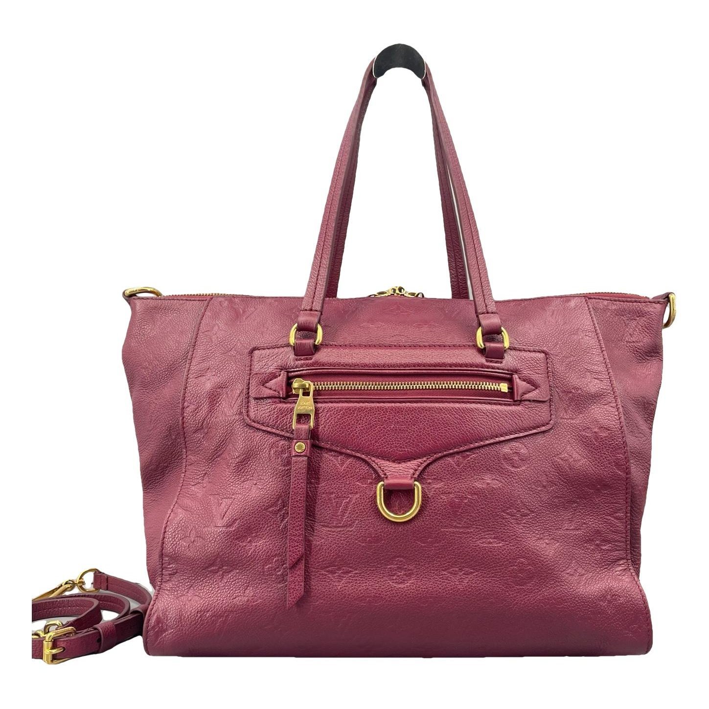 Lumineuse leather handbag