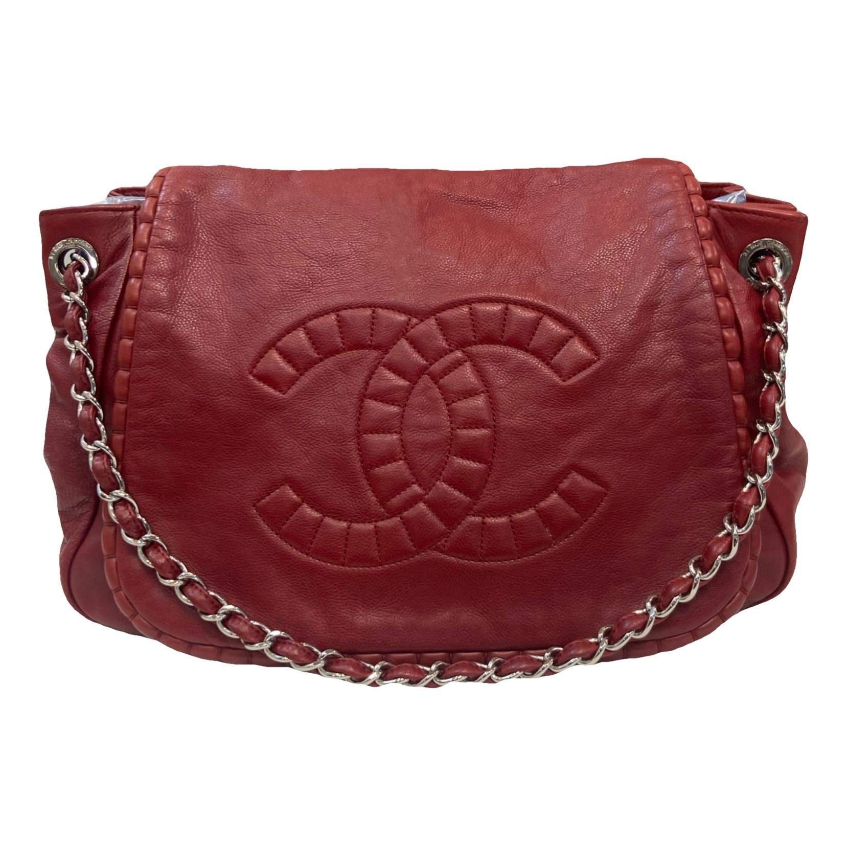 Leather crossbody bag
