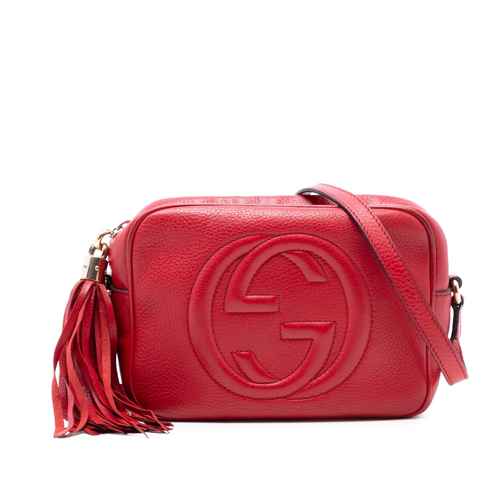 Leather crossbody bag