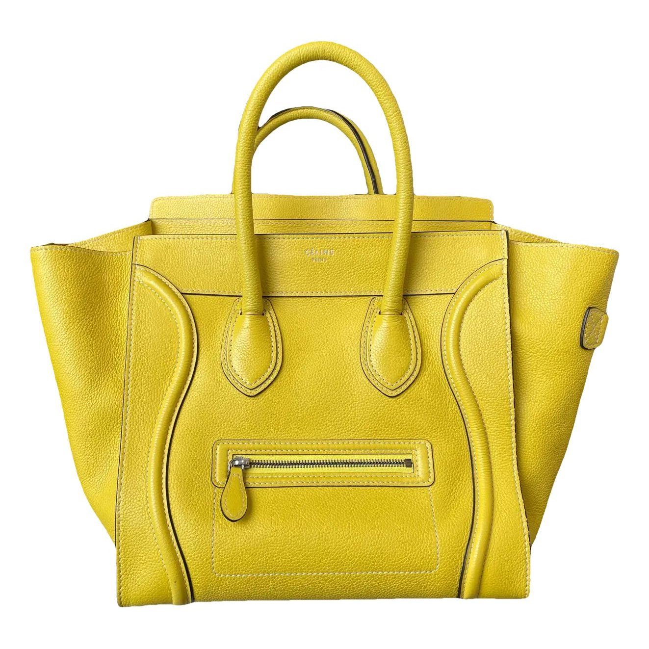 Luggage leather handbag