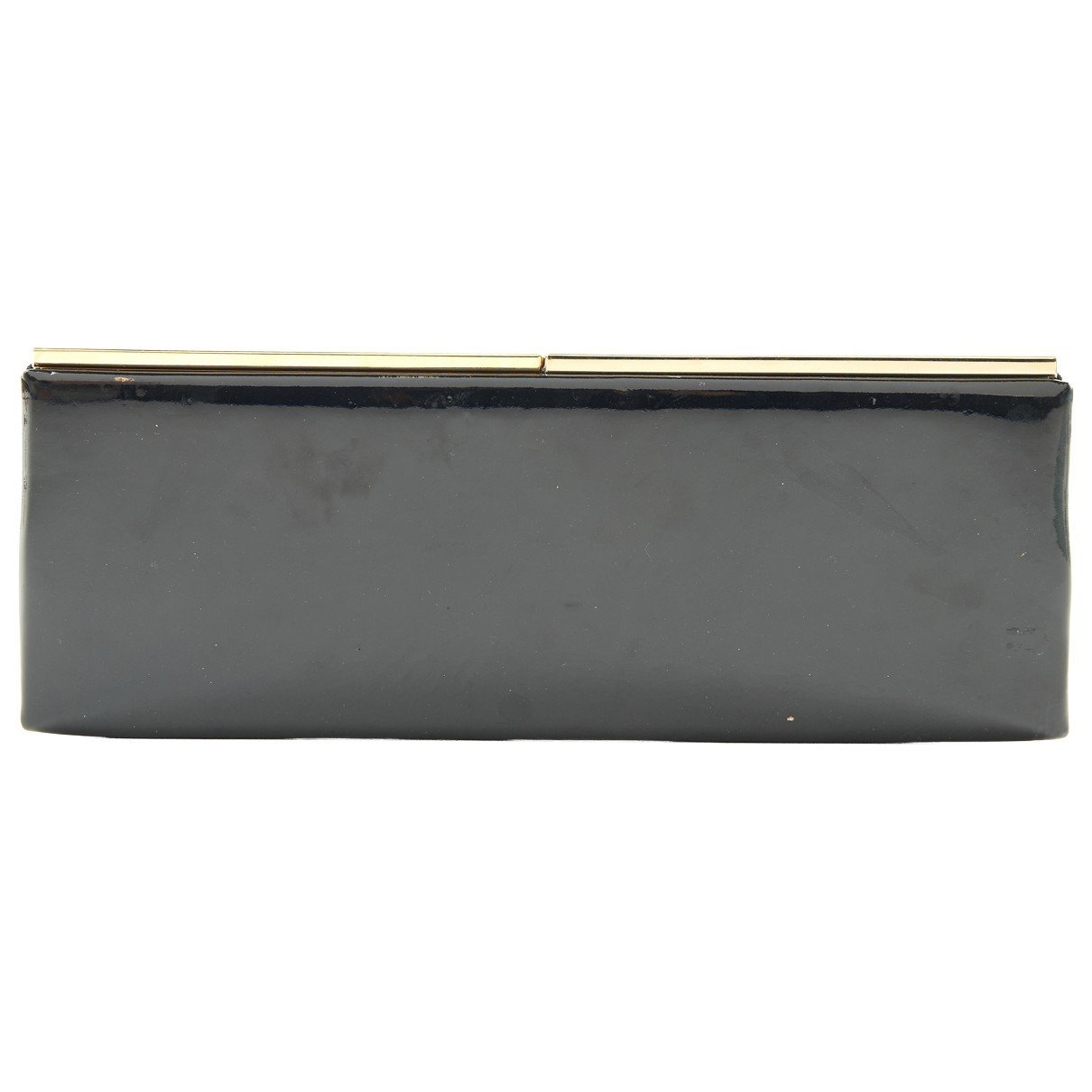 Patent leather clutch bag