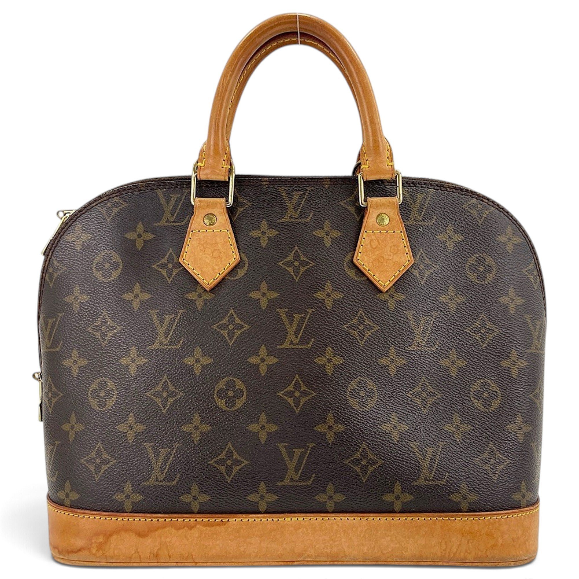 Alma leather handbag
