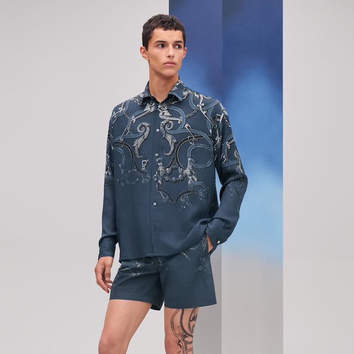 Océan "l'Instruction Du Roy Patine" Boxy Fit Shirt