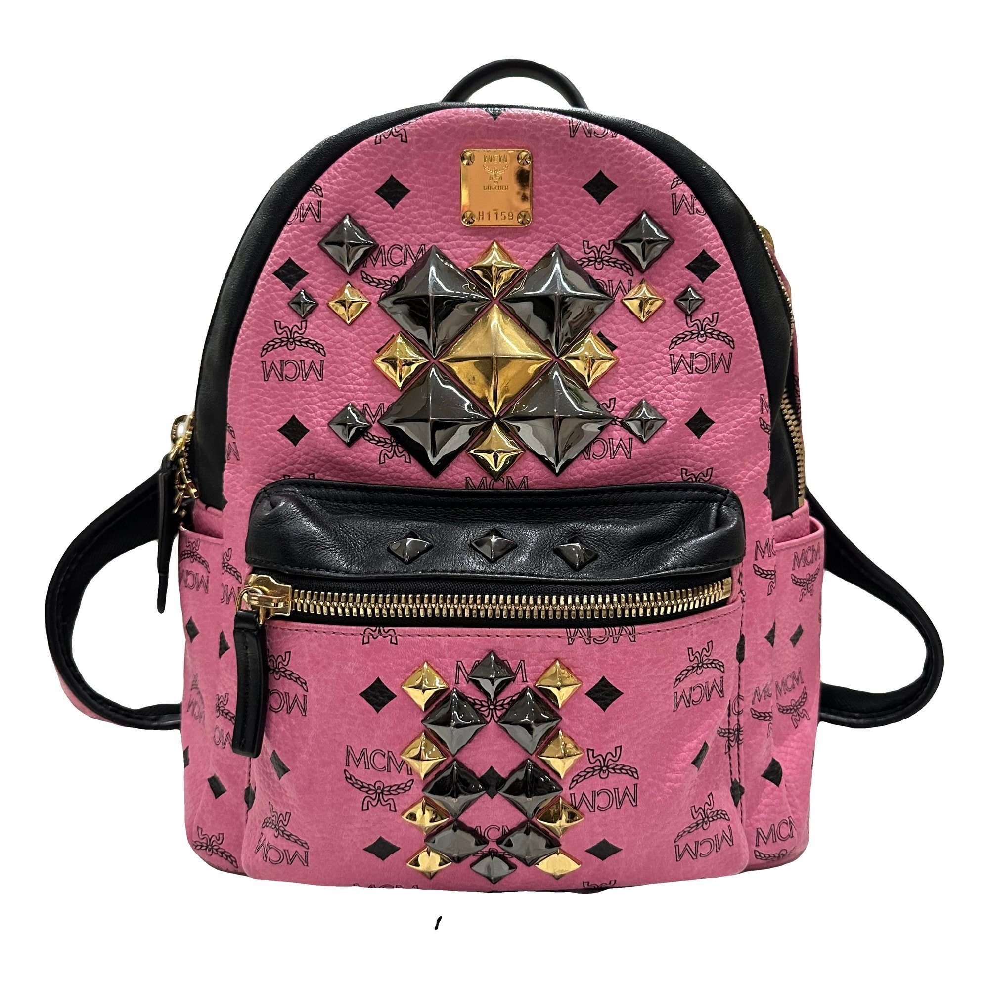 MCM Stark leather backpack