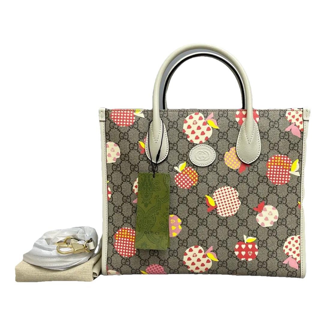 Ophidia Top Handle vinyl handbag