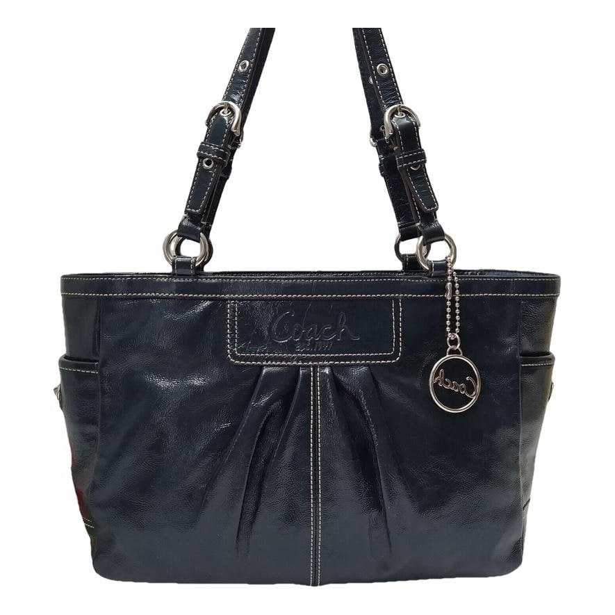 Leather tote