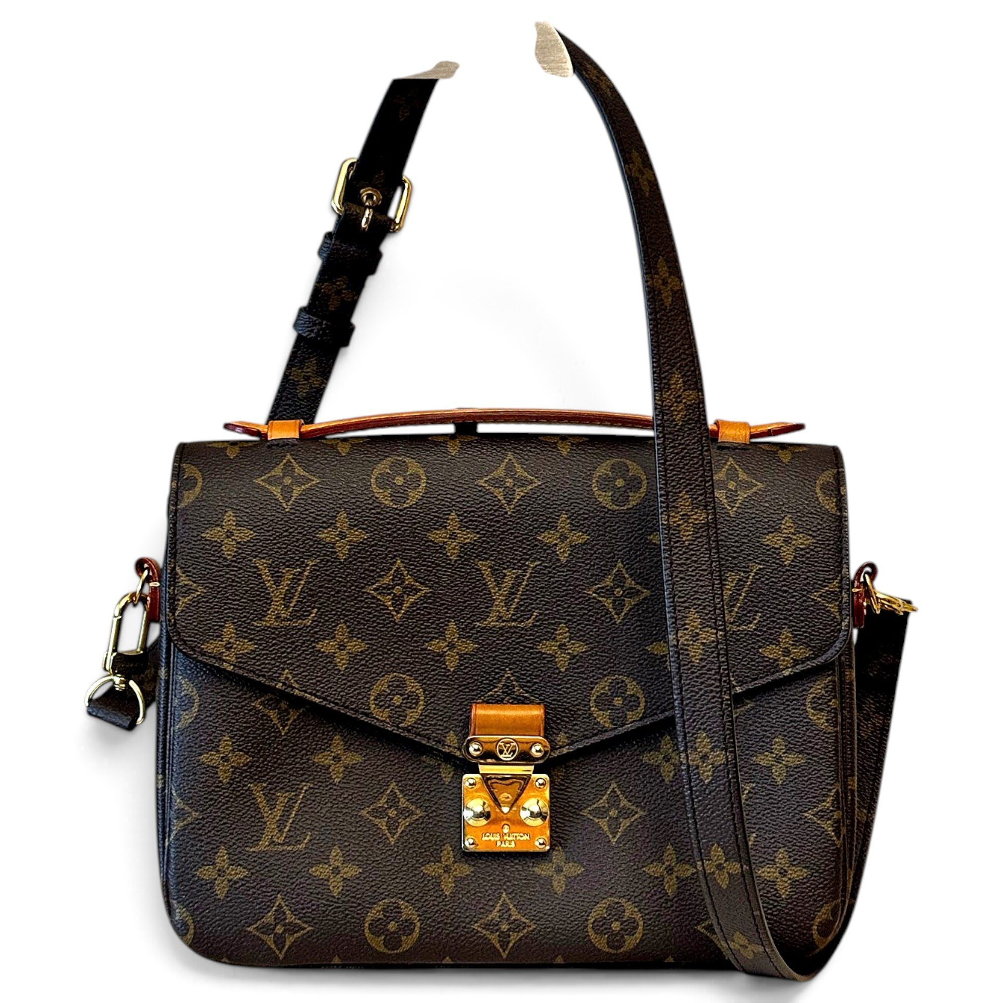 Metis leather satchel