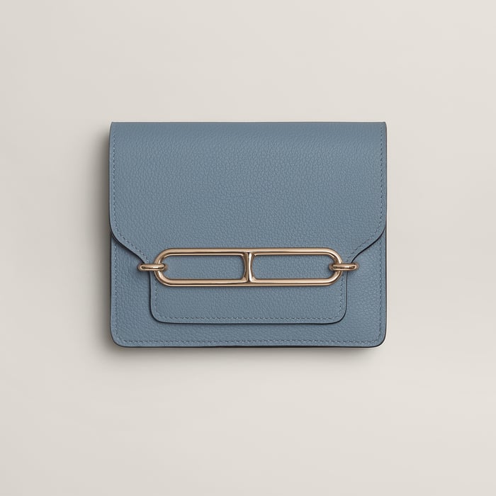 Bleu Lin Roulis Slim Wallet