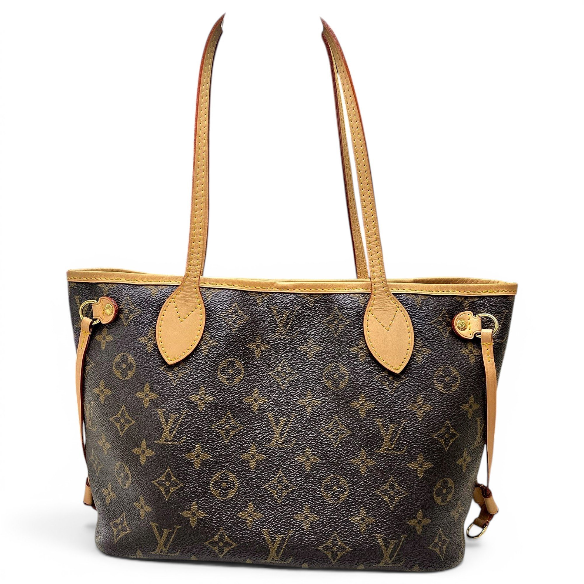 Neverfull leather tote