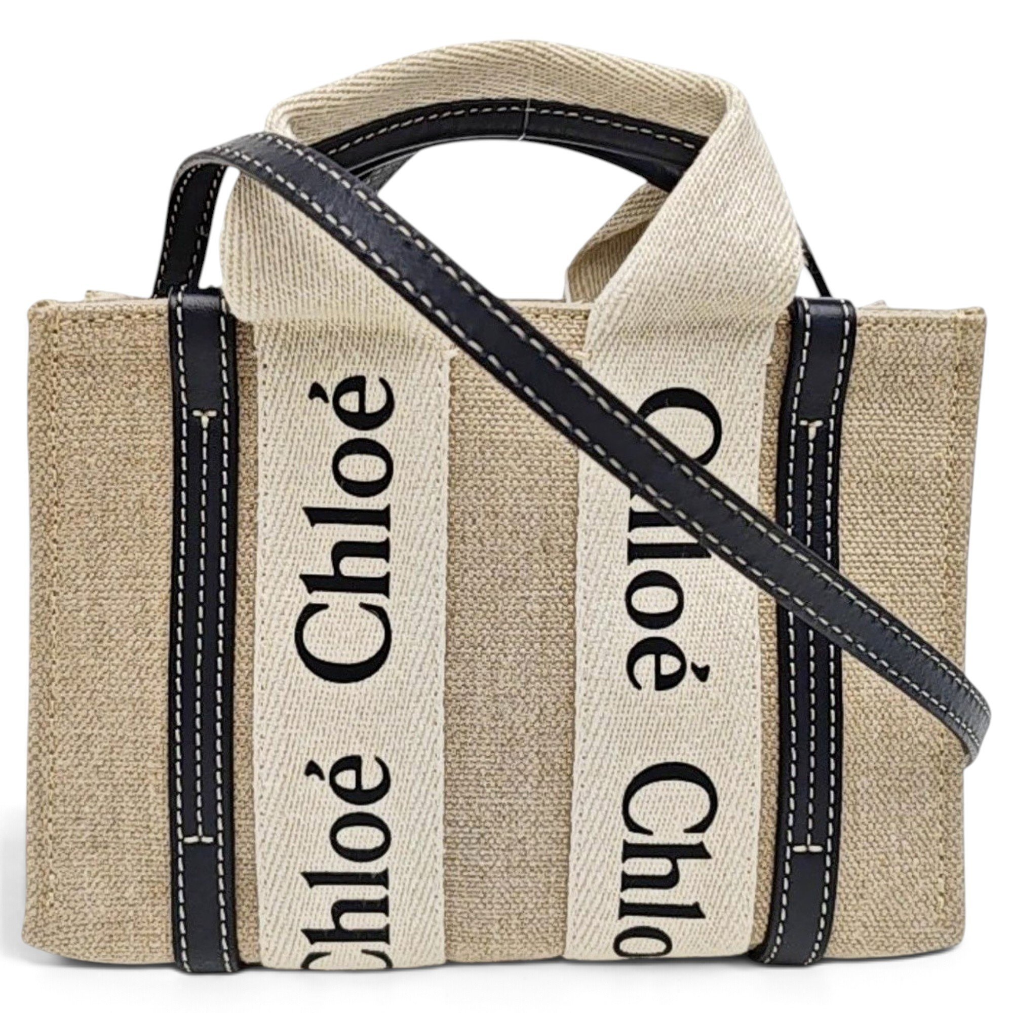 Woody cloth handbag