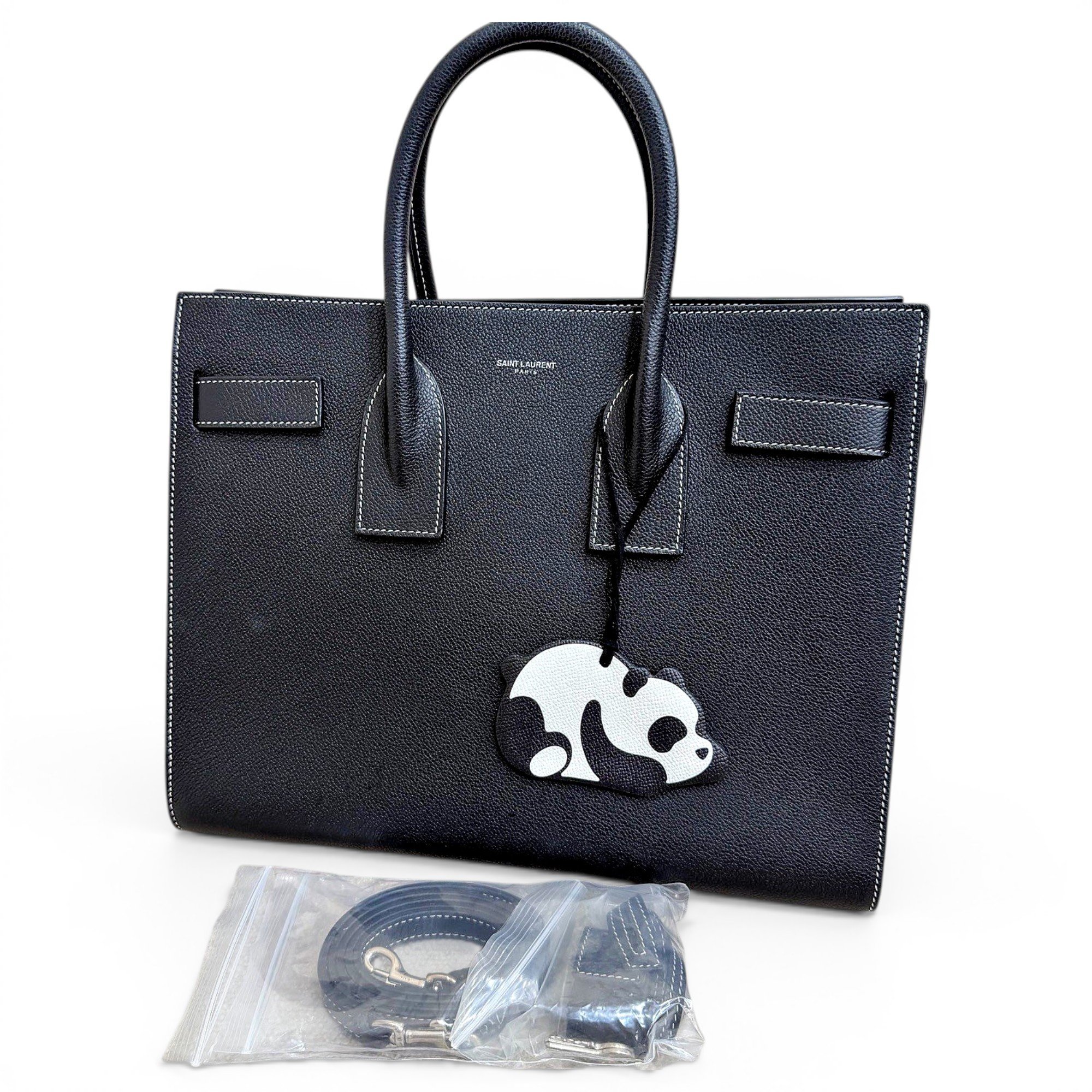 Saint Laurent Sac de Jour leather handbag