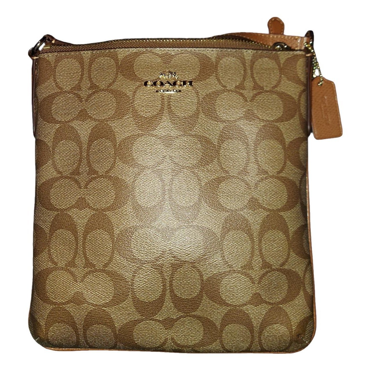 Leather crossbody bag
