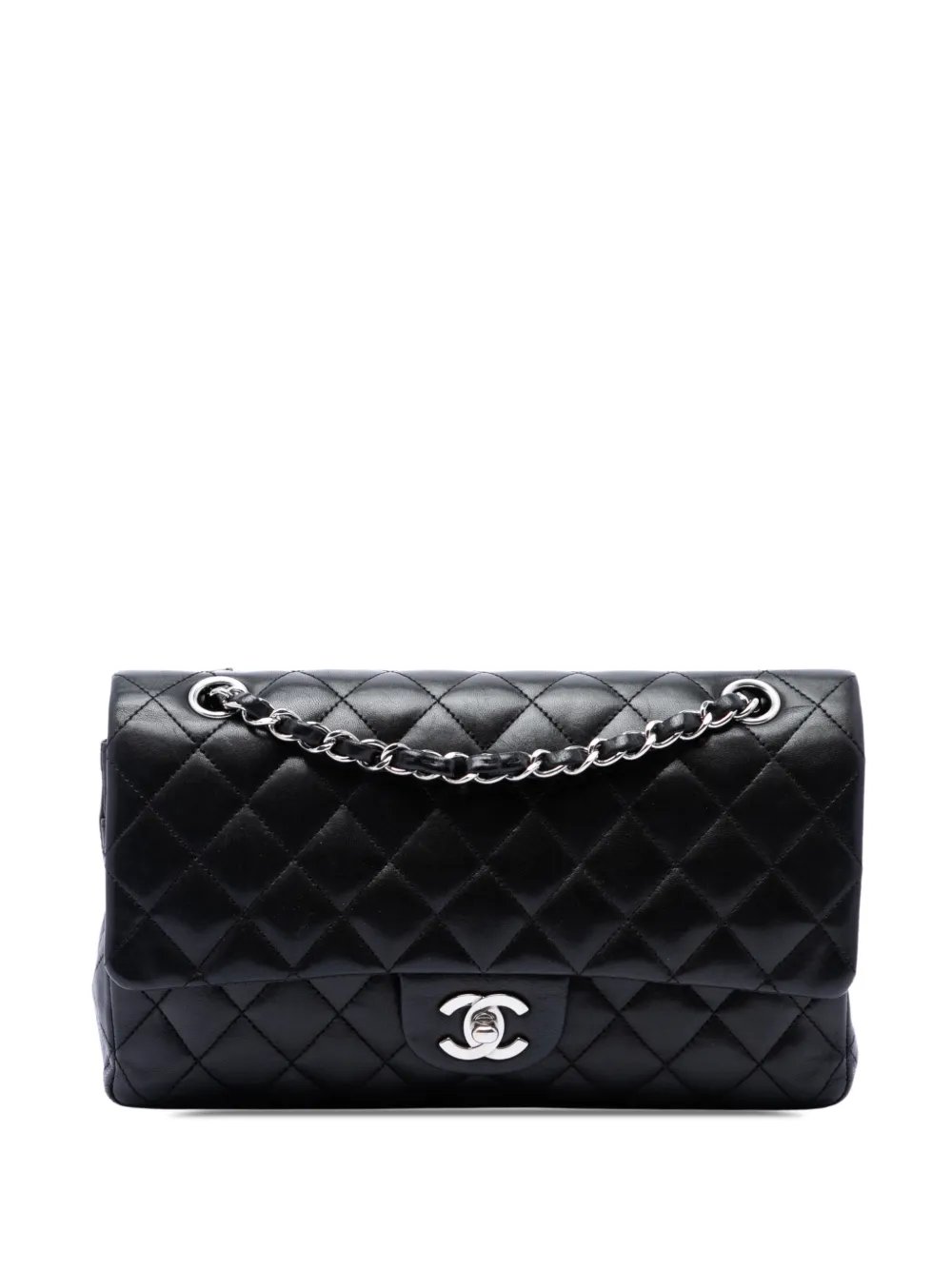 2009-2010 Medium Classic Lambskin Double Flap shoulder bag