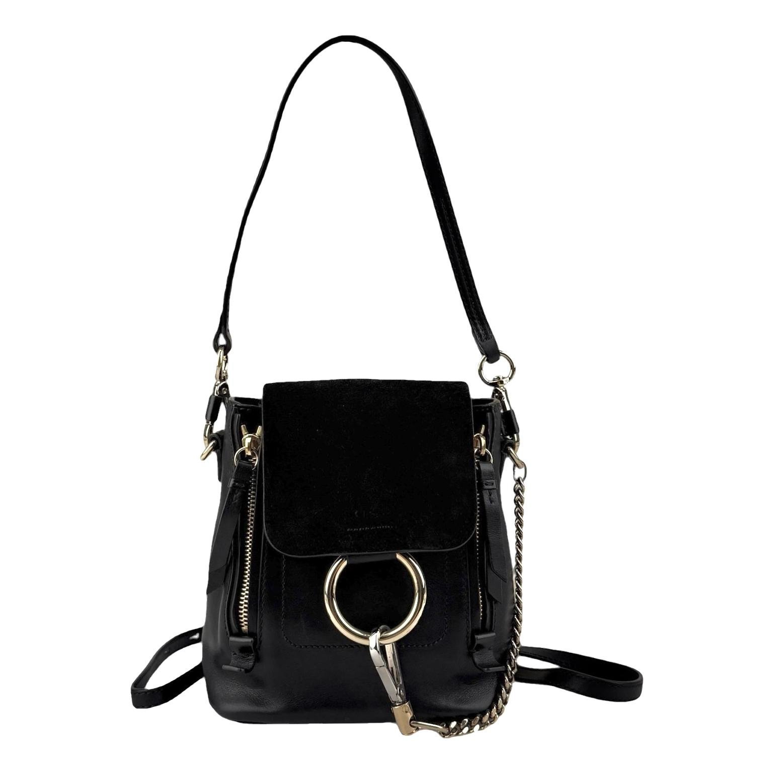 Faye leather backpack