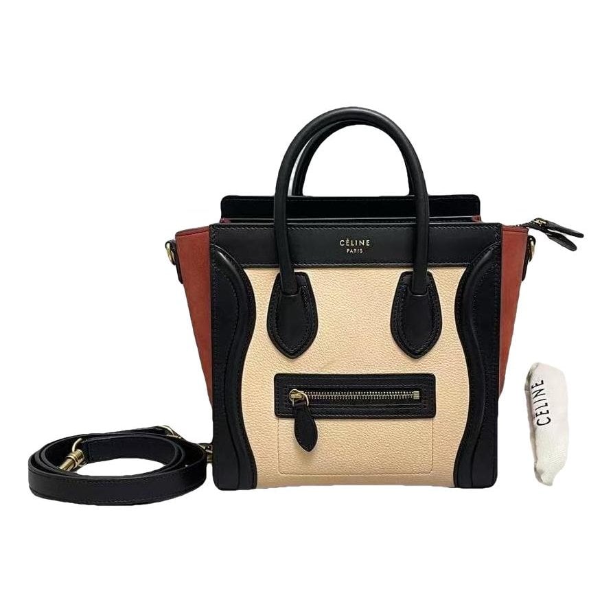 Nano Luggage leather handbag