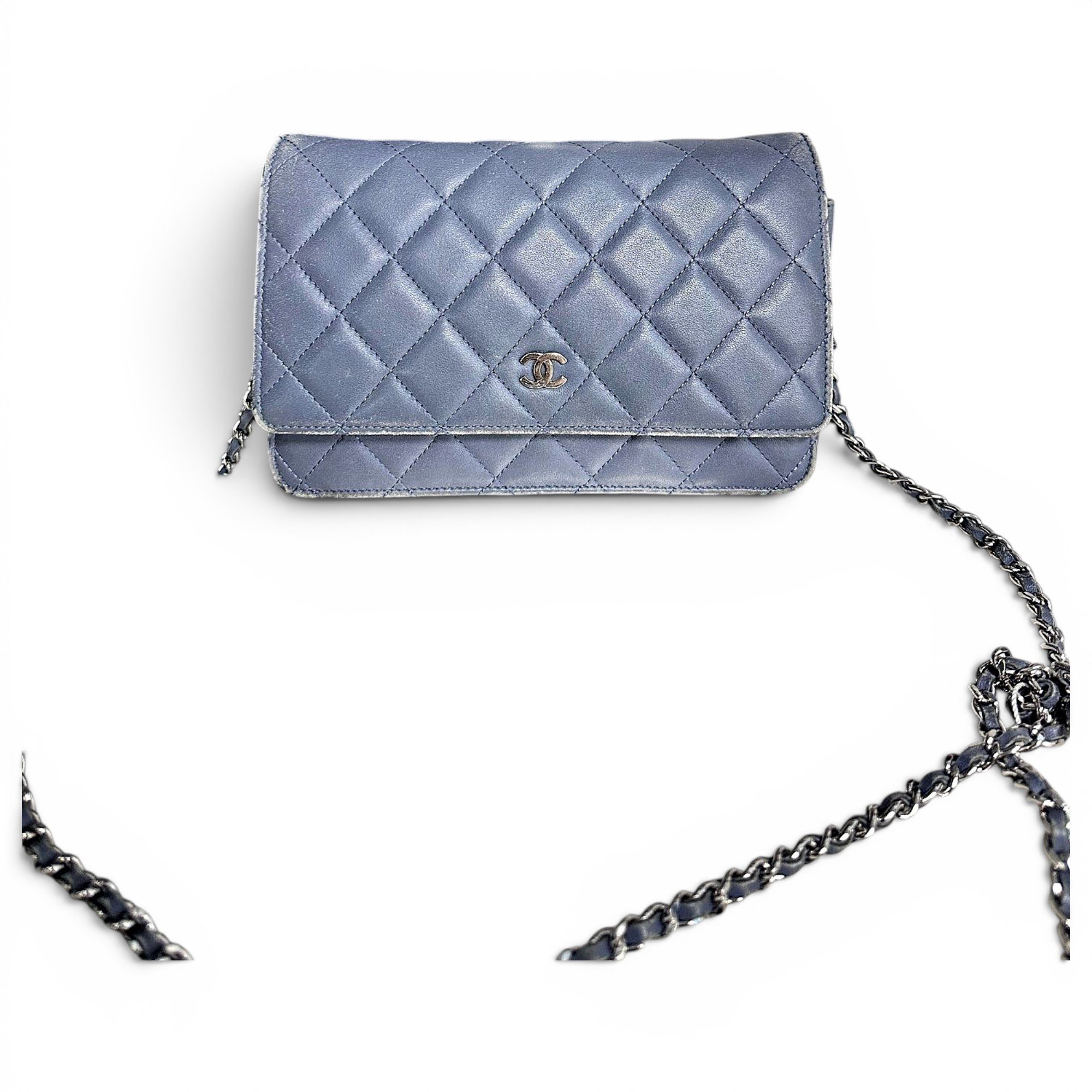 Wallet On Chain Timeless/Classique leather crossbody bag