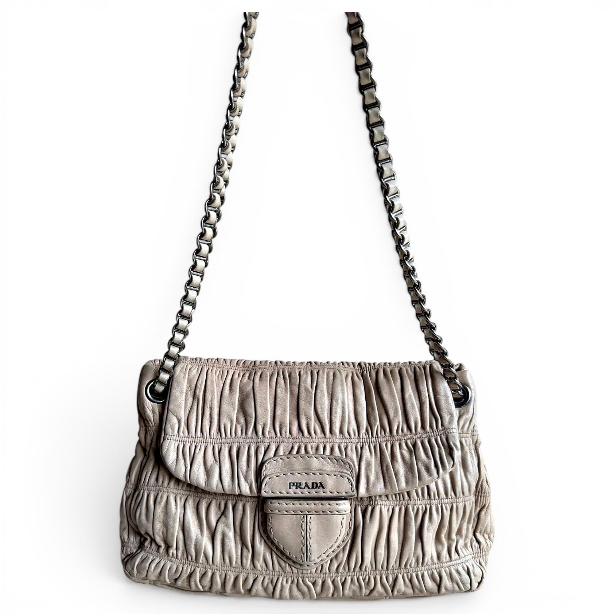 Leather handbag