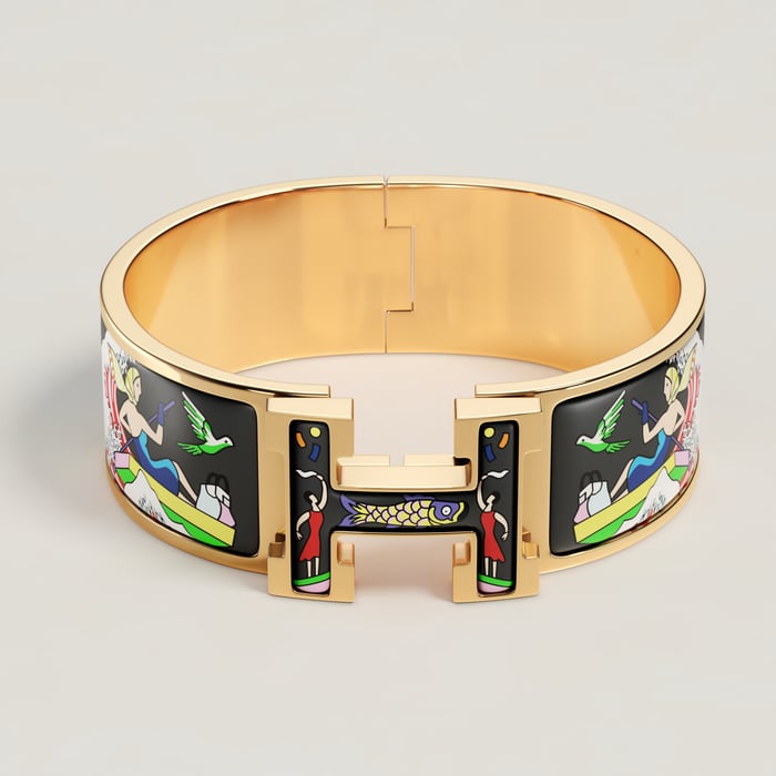 Étincelles Clic Clac H l'Epopee d'Hermès Bracelet