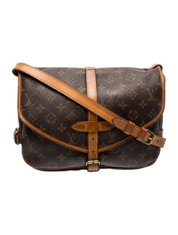 LV Monogram Saumur 30