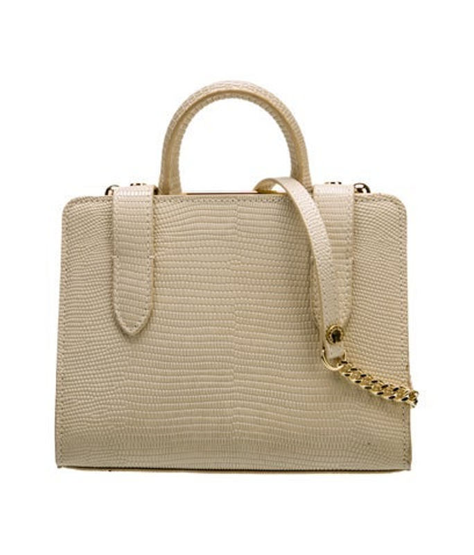 Strathberry Leather Top Handle Bag