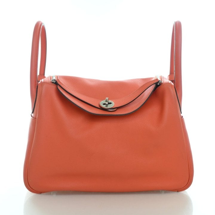 Hermes Orange Poppy Evercolor Lindy 30