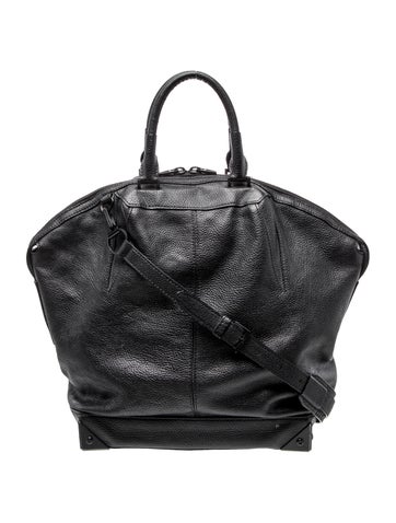 Leather Top Handle Bag