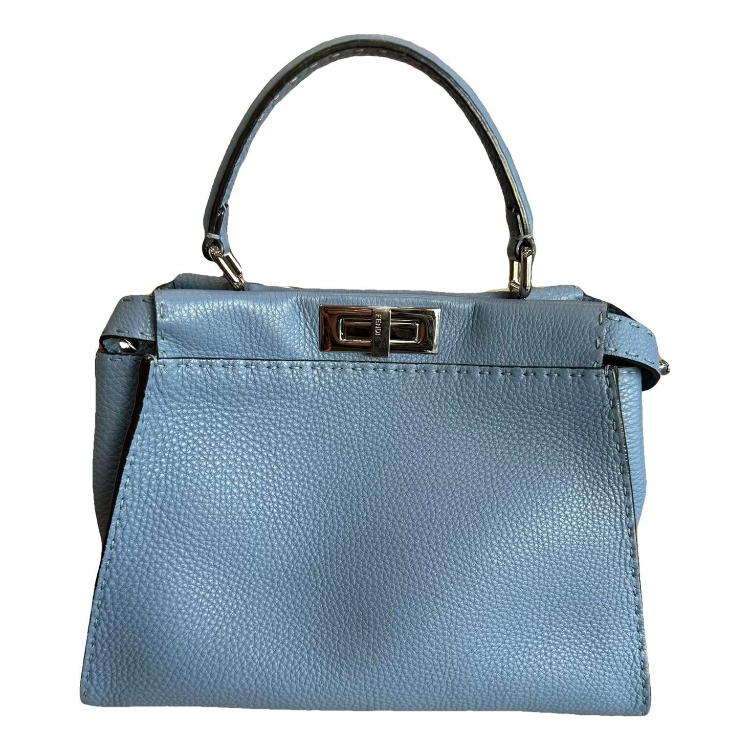 Peekaboo leather handbag