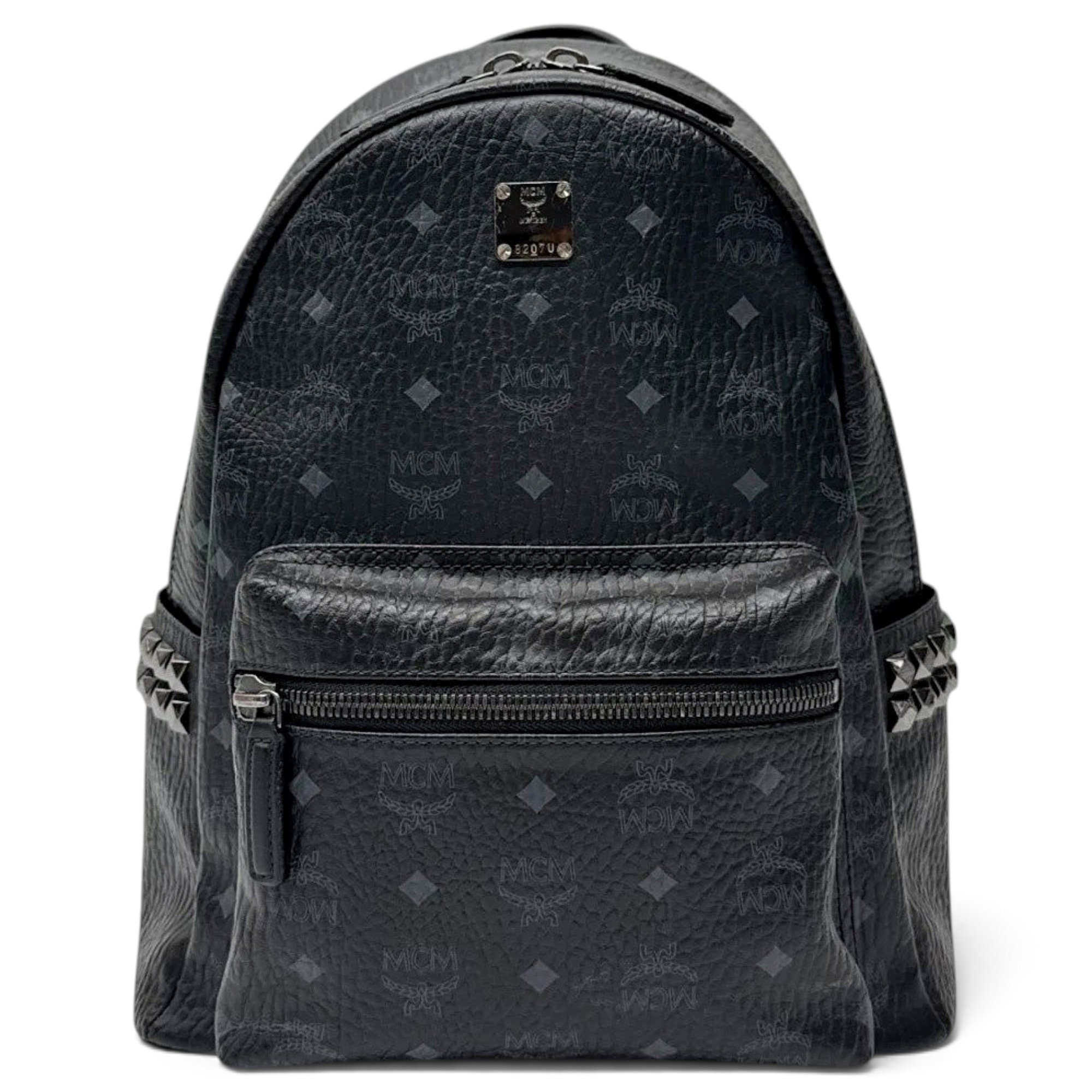 MCM Stark leather backpack
