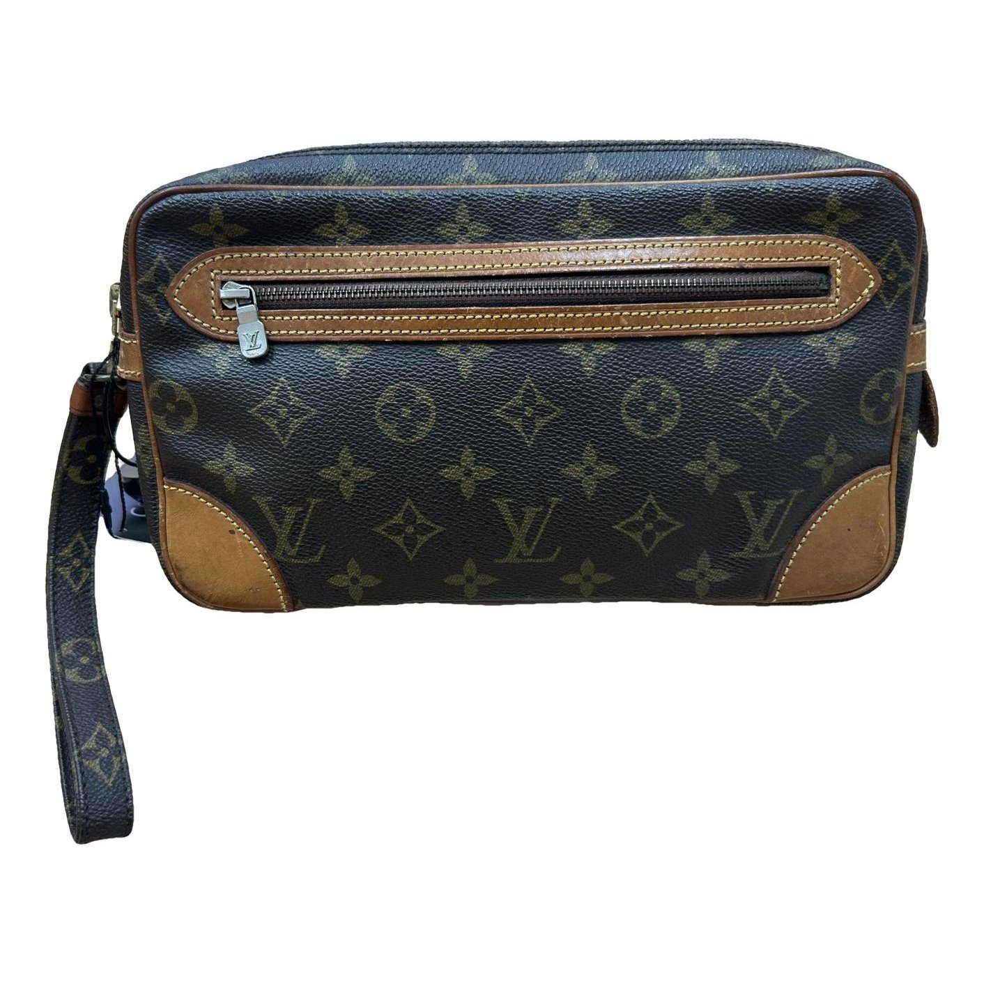Marly Dragonne leather clutch bag