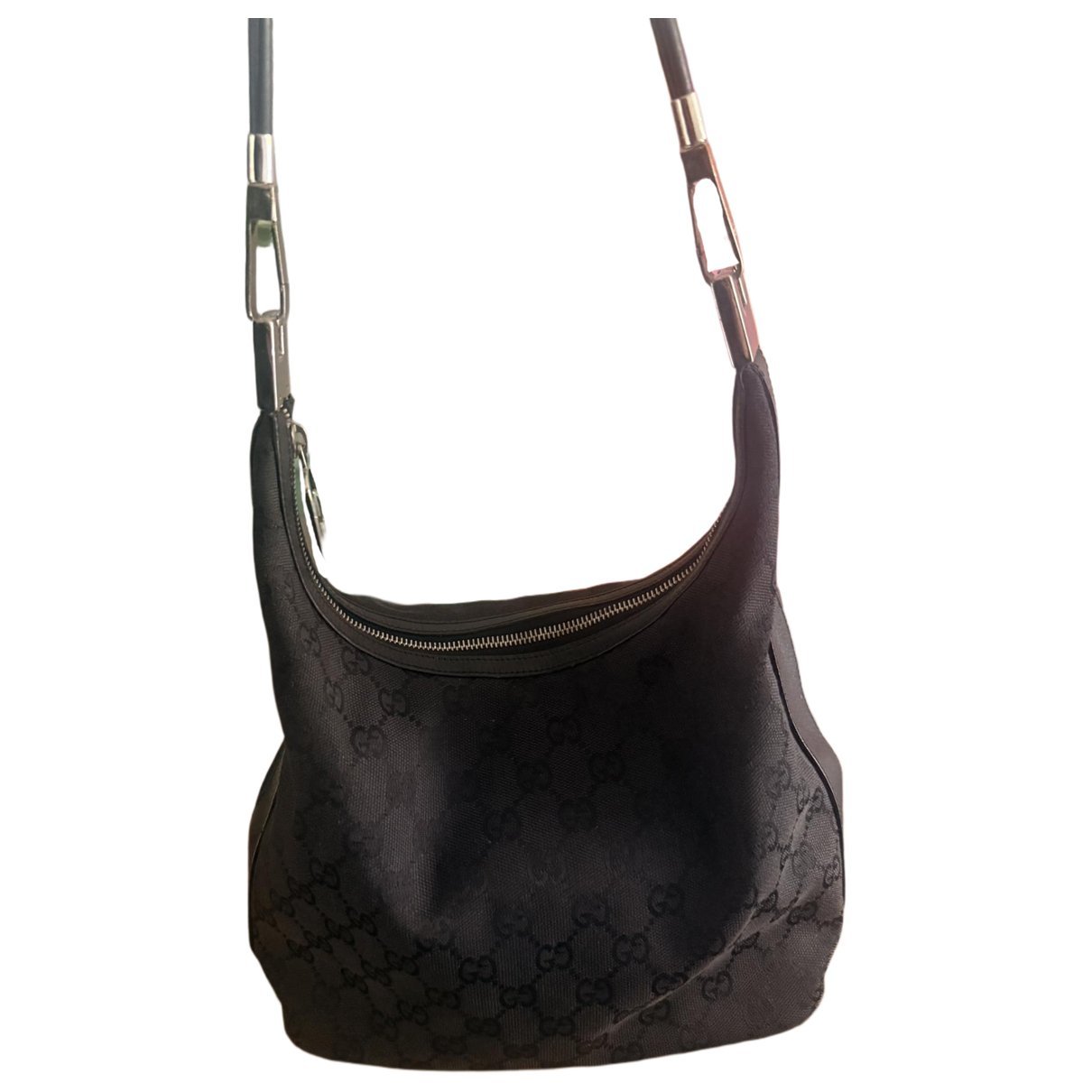 Hobo leather handbag