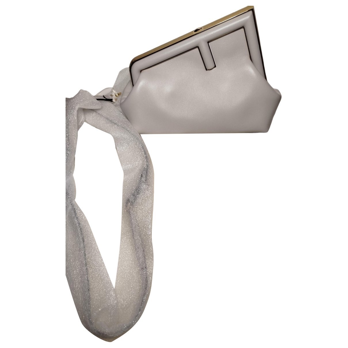First leather handbag
