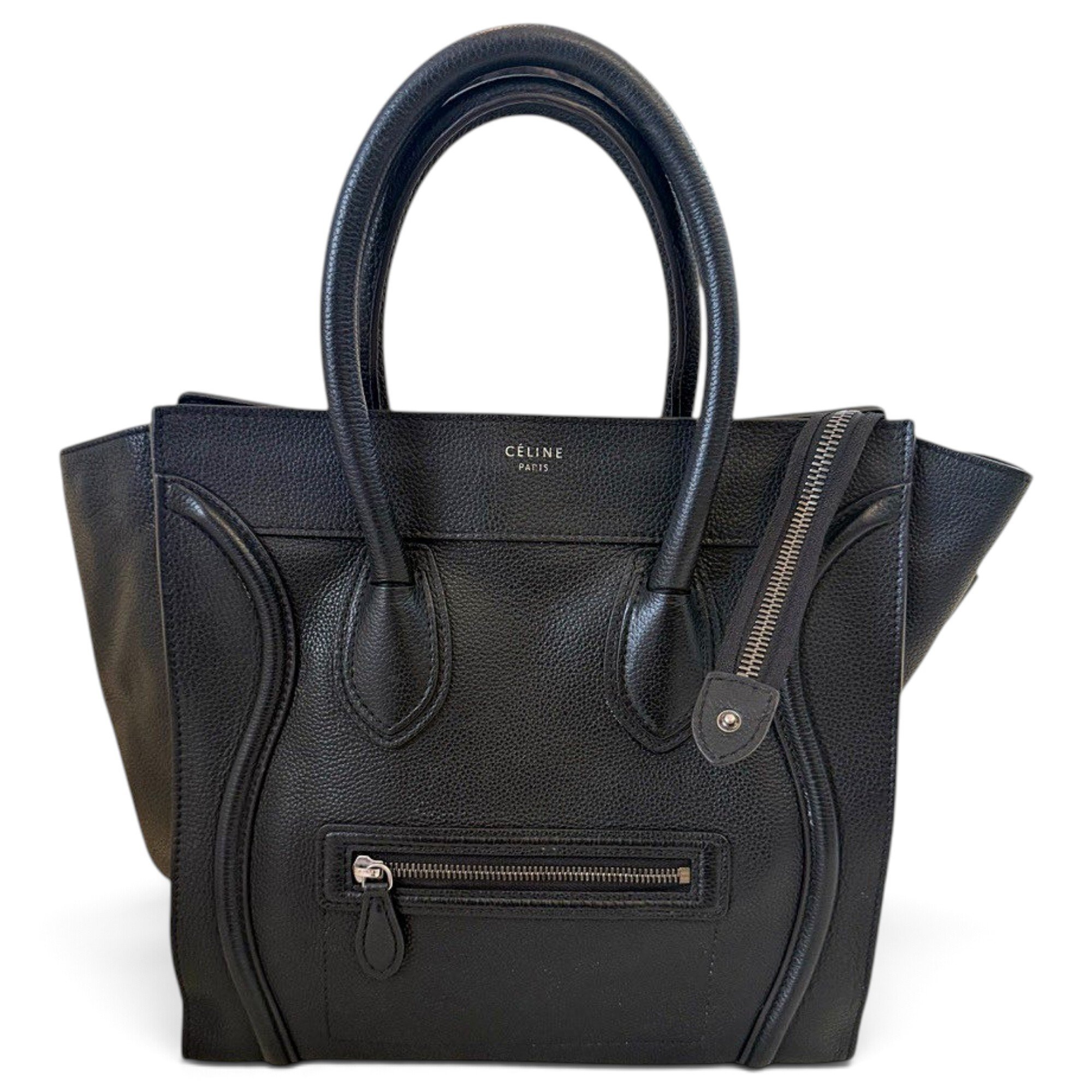 Luggage leather handbag