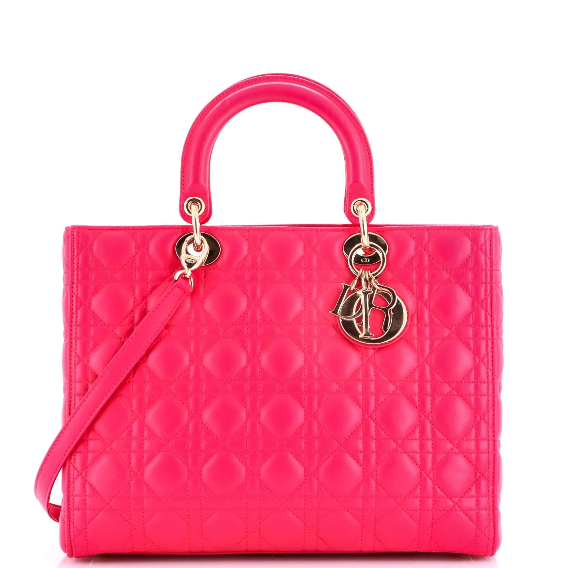 Leather tote