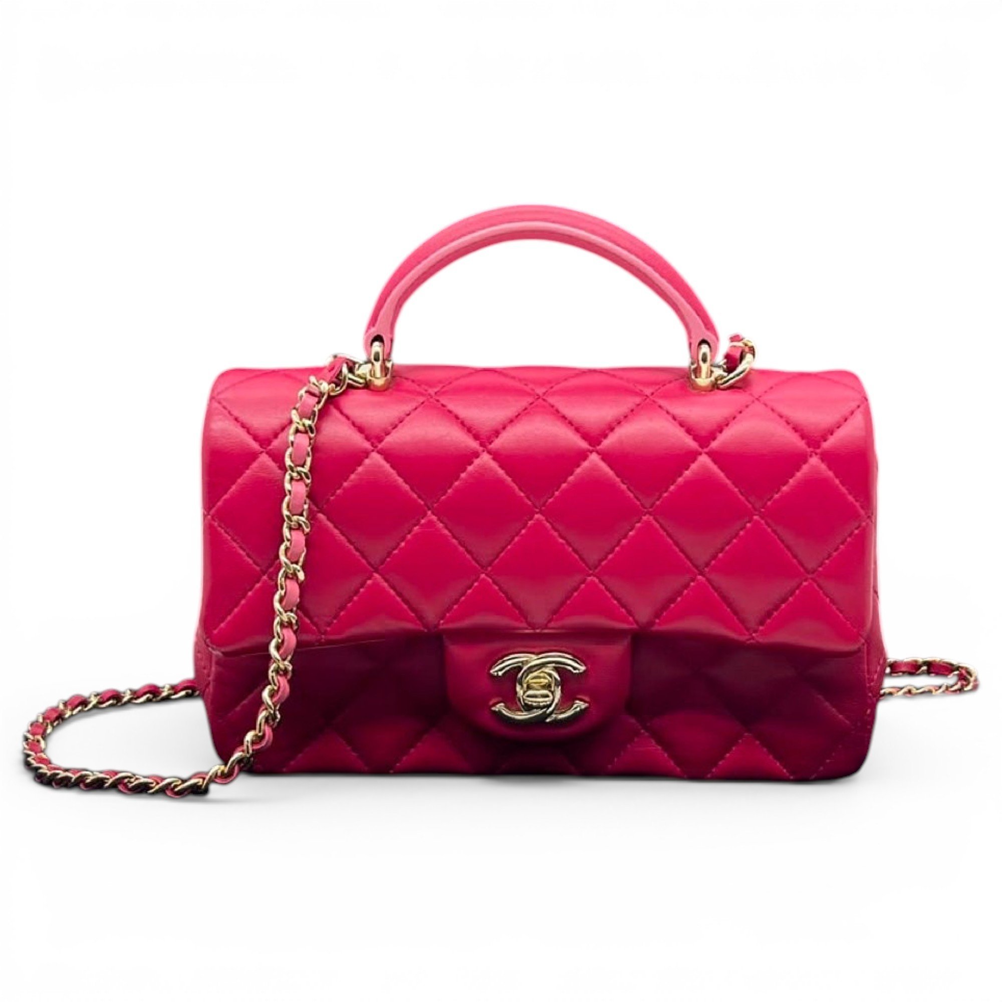 Timeless Classique Top Handle leather handbag